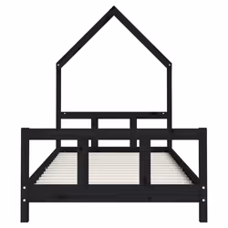 VidaXL 834569 kids bed Black Wood - Additional view 4
