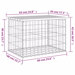 VidaXL 834354 outdoor bench - Additional view 8