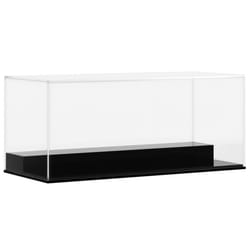 vidaXL Display Box Clear Display Case Acrylic Box Showcase Transparent Acrylic - 19.5 x 8.5 x 8.5 cm