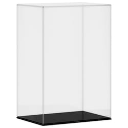 vidaXL Display Box Clear Display Case Acrylic Box Showcase Transparent Acrylic - 17 x 12 x 25 cm