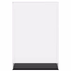 vidaXL Display Box Clear Display Case Acrylic Box Showcase Transparent Acrylic - 17 x 12 x 25 cm