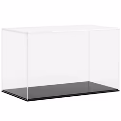 vidaXL Display Box Clear Display Case Acrylic Box Showcase Transparent Acrylic - 31 x 17 x 19 cm
