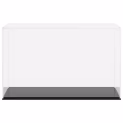 vidaXL Display Box Clear Display Case Acrylic Box Showcase Transparent Acrylic - 31 x 17 x 19 cm
