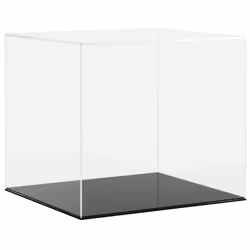 vidaXL Display Box Clear Display Case Acrylic Box Showcase Transparent Acrylic - 40 x 36 x 35 cm
