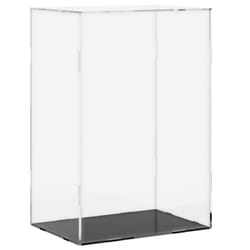 vidaXL Display Box Clear Display Case Acrylic Box Showcase Transparent Acrylic - 17 x 12 x 25 cm