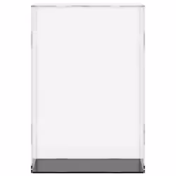 vidaXL Display Box Clear Display Case Acrylic Box Showcase Transparent Acrylic - 17 x 12 x 25 cm