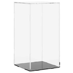 vidaXL Display Box Clear Display Case Acrylic Box Showcase Transparent Acrylic - 20 x 20 x 38 cm