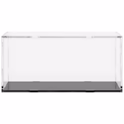 vidaXL Display Box Clear Display Case Acrylic Box Showcase Transparent Acrylic - 30 x 15 x 14 cm