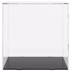vidaXL Display Box Clear Display Case Acrylic Box Showcase Transparent Acrylic - 30 x 30 x 30 cm - Additional view 2