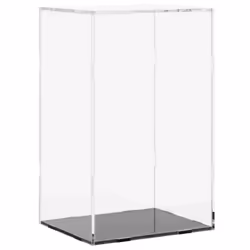 vidaXL Display Box Clear Display Case Acrylic Box Showcase Transparent Acrylic - 22 x 18 x 35 cm