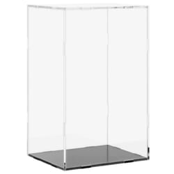 vidaXL Display Box Clear Display Case Acrylic Box Showcase Transparent Acrylic - 22 x 18 x 35 cm