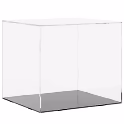 vidaXL Display Box Clear Display Case Acrylic Box Showcase Transparent Acrylic - 40 x 36 x 35 cm