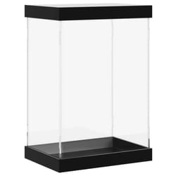vidaXL Display Box Clear Display Case Acrylic Box Showcase Transparent Acrylic - 17 x 12 x 25 cm