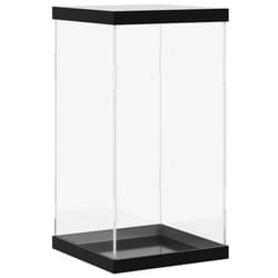 vidaXL Display Box Clear Display Case Acrylic Box Showcase Transparent Acrylic - 20 x 20 x 38 cm