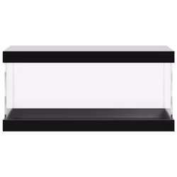 vidaXL Display Box Clear Display Case Acrylic Box Showcase Transparent Acrylic - 30 x 15 x 14 cm - Additional view 2