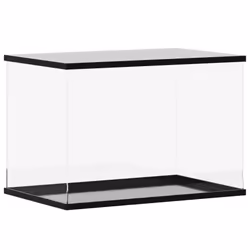 vidaXL Display Box Clear Display Case Acrylic Box Showcase Transparent Acrylic