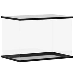 vidaXL Display Box Clear Display Case Acrylic Box Showcase Transparent Acrylic