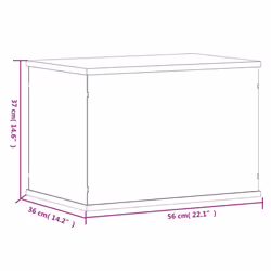 vidaXL Display Box Clear Display Case Acrylic Box Showcase Transparent Acrylic - Additional view 5