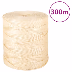 vidaXL Rope Jute String Hemp Rope Twine String for Cat Scratching 100% Sisal - 300 m