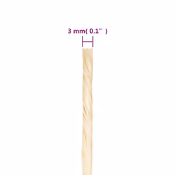 vidaXL Rope Jute String Hemp Rope Twine String for Cat Scratching 100% Sisal - 400 m - Additional view 3