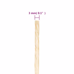 vidaXL Rope Jute String Hemp Rope Twine String for Cat Scratching 100% Sisal - 2000 m - Additional view 3