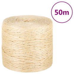 vidaXL Rope Jute String Hemp Rope Twine String for Cat Scratching 100% Sisal