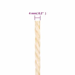 vidaXL Rope Jute String Hemp Rope Twine String for Cat Scratching 100% Sisal