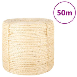 vidaXL Rope Jute String Hemp Rope Twine String for Cat Scratching 100% Sisal