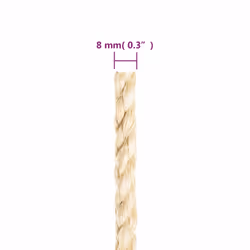 vidaXL Rope Jute String Hemp Rope Twine String for Cat Scratching 100% Sisal