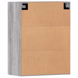 vidaXL Wall Mounted Cabinets Side Cabinet 2 pcs Grey Sonoma Engineered Wood - Additional view 8