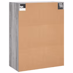 vidaXL Wall Mounted Cabinets Side Cabinet 2 pcs Grey Sonoma Engineered Wood - Additional view 7