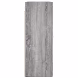vidaXL Wall Mounted Cabinets Side Cabinet 2 pcs Grey Sonoma Engineered Wood - Additional view 6