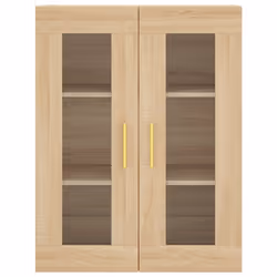 vidaXL Wall Mounted Cabinets Storage Cupboard2 pcs Sonoma Oak Engineered Wood - Additional view 5