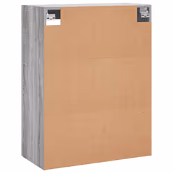 vidaXL Wall Mounted Cabinets Storage Cupboard2 pcs Grey Sonoma Engineered Wood - Additional view 7