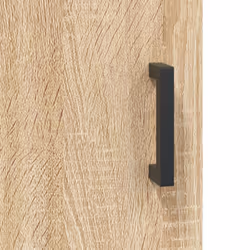 vidaXL Wall Mounted Cabinets Storage Cupboard2 pcs Sonoma Oak Engineered Wood - Additional view 8