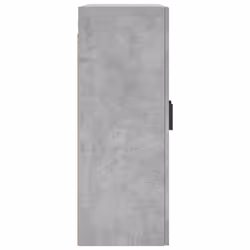 vidaXL Wall Mounted Cabinets Wall Cupboard2 pcs Concrete Grey Engineered Wood - Additional view 6