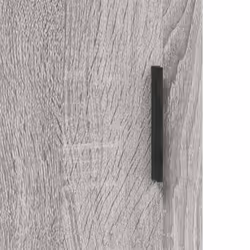 vidaXL Wall Mounted Cabinets Storage Cupboard2 pcs Grey Sonoma Engineered Wood - Additional view 8