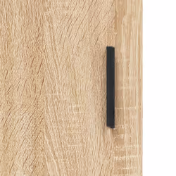 vidaXL Wall Mounted Cabinets Storage Cabinet 2 pcs Sonoma Oak Engineered Wood - Additional view 9