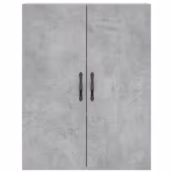 vidaXL Highboard Sideboard Storage Cabinet Home Side Cabinet Engineered Wood - concrete grey, 1 door 3 drawers - Additional view 5