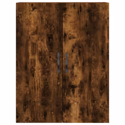 vidaXL Highboard Sideboard Storage Cabinet Home Side Cabinet Engineered Wood - smoked oak, 2 doors 2 drawers - Additional view 5