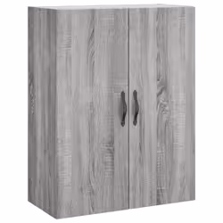 vidaXL Highboard Sideboard Storage Cabinet Home Side Cabinet Engineered Wood - grey sonoma, 2 doors 2 drawers - Additional view 4