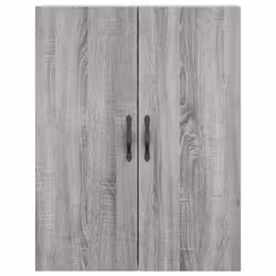 vidaXL Highboard Sideboard Storage Cabinet Home Side Cabinet Engineered Wood - grey sonoma, 2 doors 2 drawers - Additional view 5