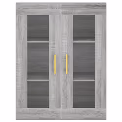 vidaXL Highboard Sideboard Tall Storage Cabinet Side Cabinet Engineered Wood - grey sonoma, 2 doors - Additional view 5