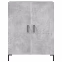 vidaXL Highboard Sideboard Tall Storage Cabinet Side Cabinet Engineered Wood - concrete grey, 2 doors - Additional view 7