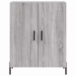 vidaXL Highboard Sideboard Tall Storage Cabinet Side Cabinet Engineered Wood - grey sonoma, 2 doors - Additional view 7