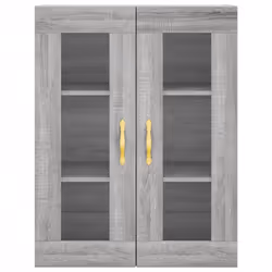 vidaXL Highboard Sideboard Cupboard Side Cabinet Grey Sonoma Engineered Wood - Additional view 5