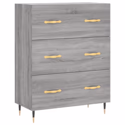 vidaXL Highboard Sideboard Cupboard Side Cabinet Grey Sonoma Engineered Wood - Additional view 6