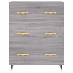 vidaXL Highboard Sideboard Cupboard Side Cabinet Grey Sonoma Engineered Wood - Additional view 7