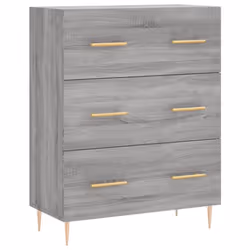 vidaXL Highboard Sideboard Cupboard Side Cabinet Grey Sonoma Engineered Wood - Additional view 6