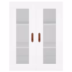 vidaXL Highboard Sideboard Cupboard Storage Cabinet White Engineered Wood - Additional view 5
